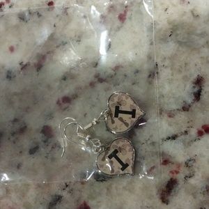 Letter I Earrings